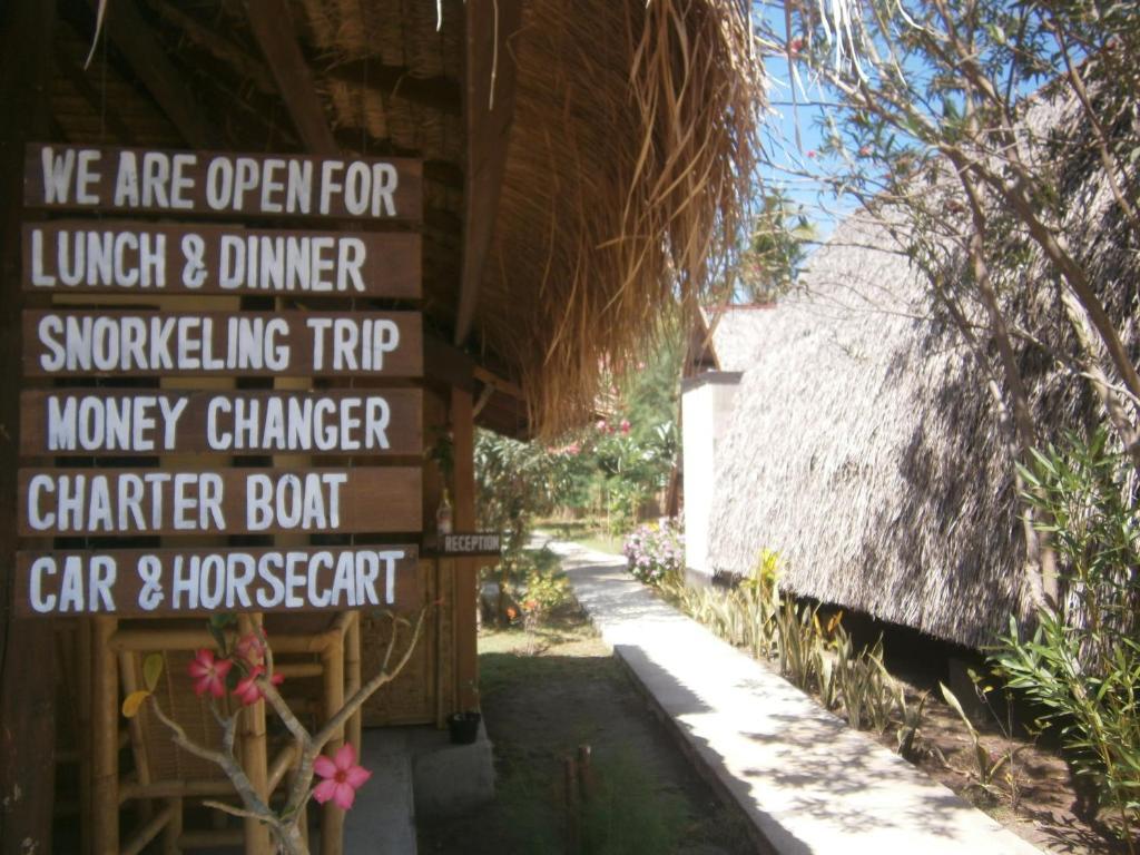 Gili Garden Bungalow Gili Meno Exterior foto